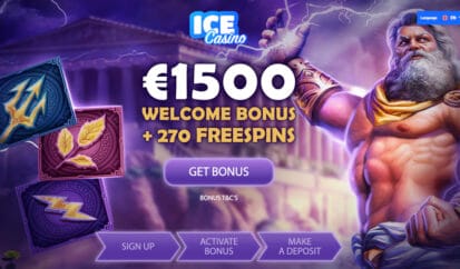 Ice Casino Welcome Bonus