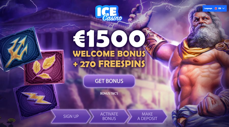 Ice Casino Welcome Bonus