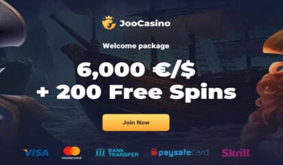 Joo Casino Welcome Pack