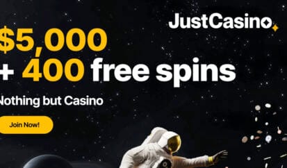 JustCasino Welcome Bonus