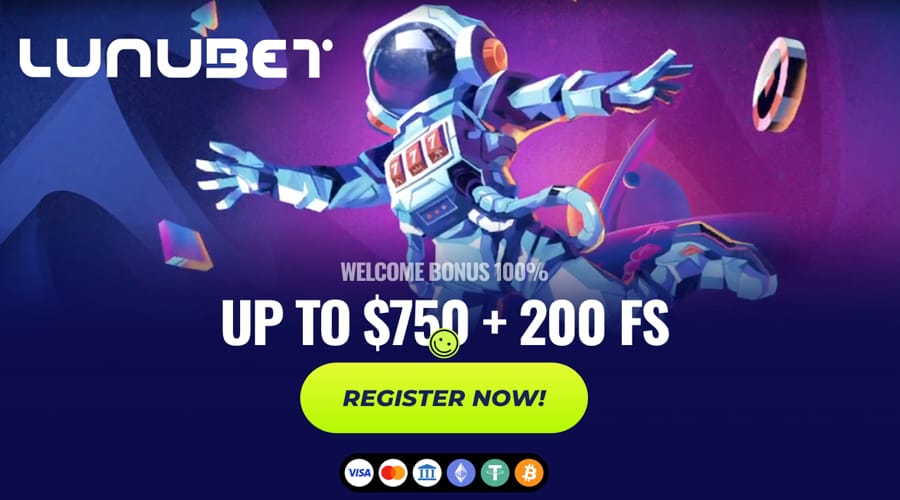 LunuBet Welcome Bonus