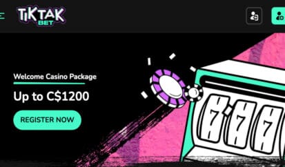 Tiktakbet casino welcome bonus