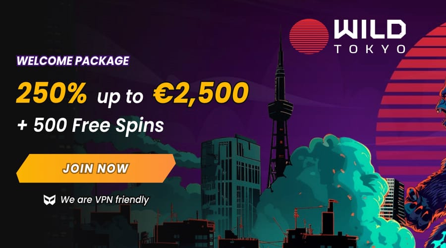 WildTokyo Welcome Bonus