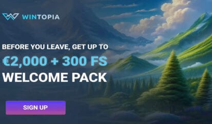 Wintopia Casino Welcome Pack