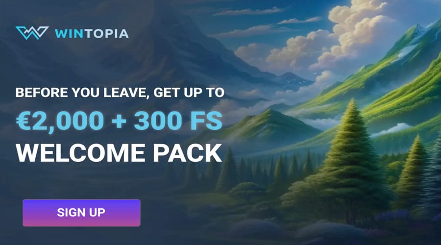 Wintopia Casino Welcome Pack