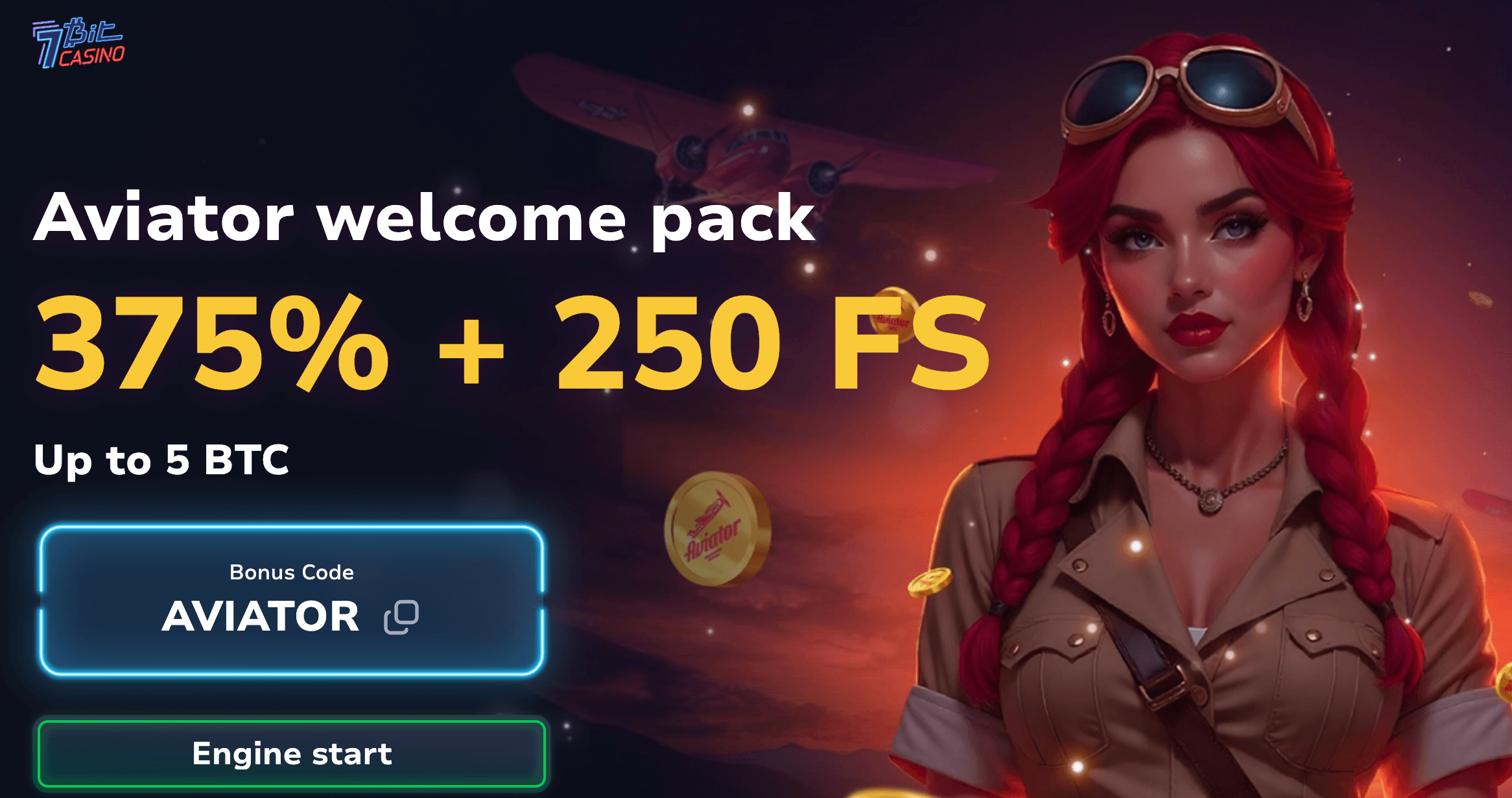 7Bit Casino 250 free spins