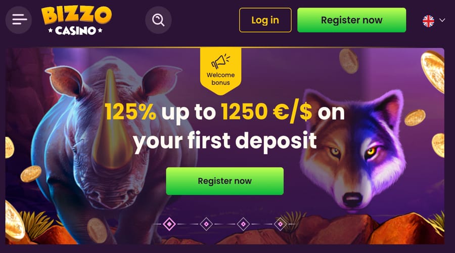 Bizzo Casino welcome bonus