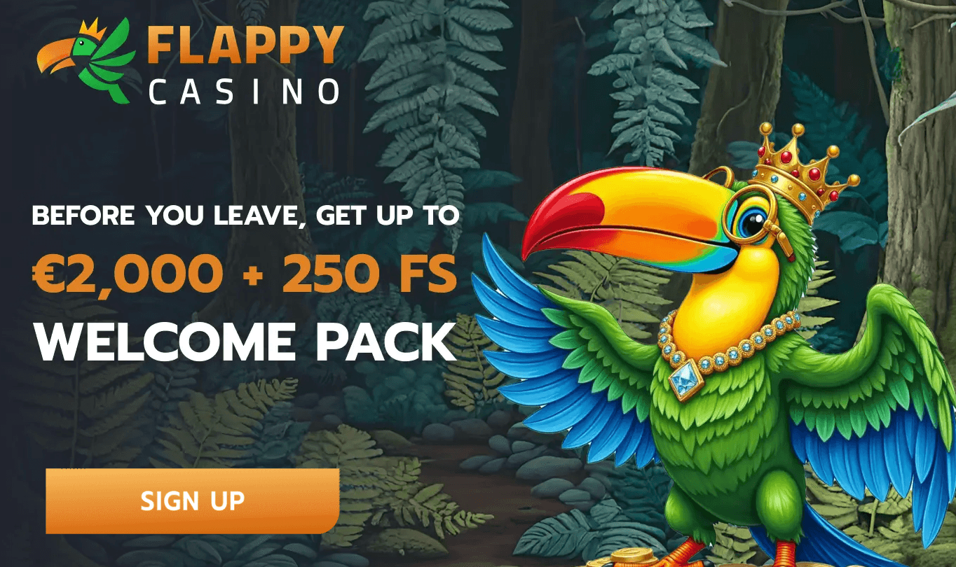 Flappy Casino 250 free spins