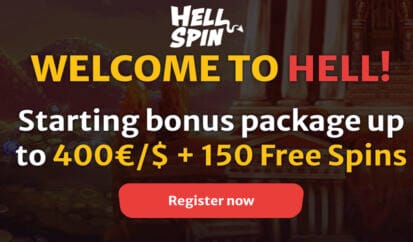 HellSpin Casino welcome bonus
