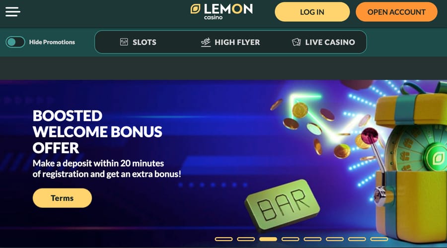 Lemon Welcome Bonus
