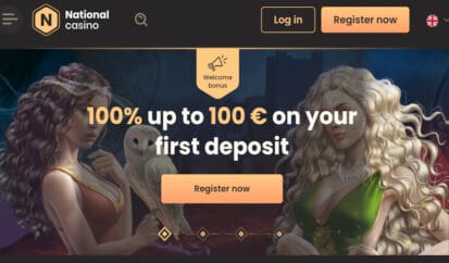 National Casino welcome bonus