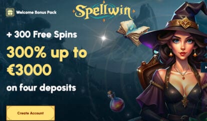 SpellWin Casino Welcome Bonus