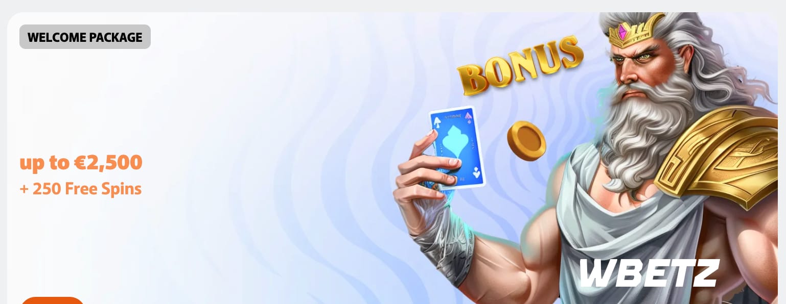 WBetz 250 free spins