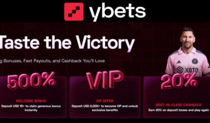 YBets Casino Welcome Bonus