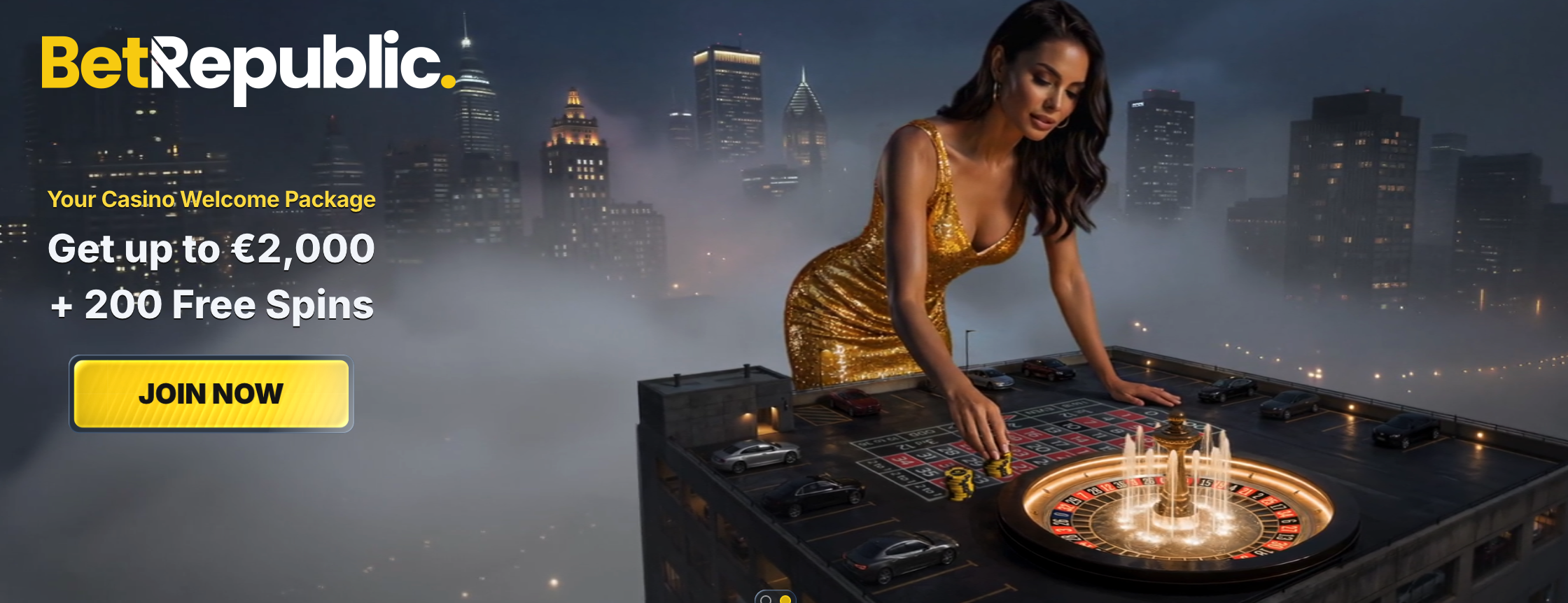 BetRepublic üdvözlő bónusz
