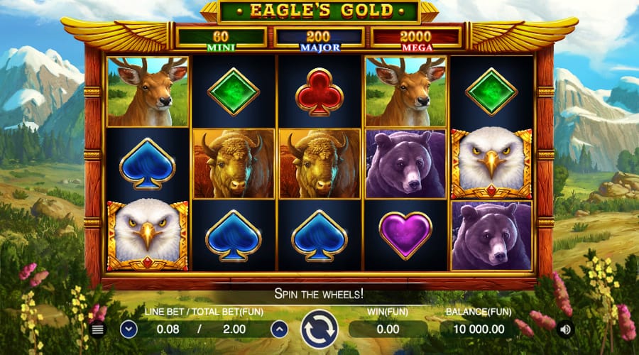 Eagle's Gold slot demo - Zillion Games