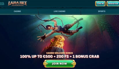LaraBet Welcome Bonus New