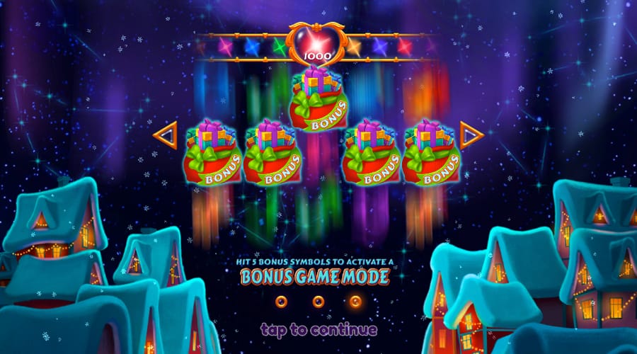 Santa's Jackpot slot features