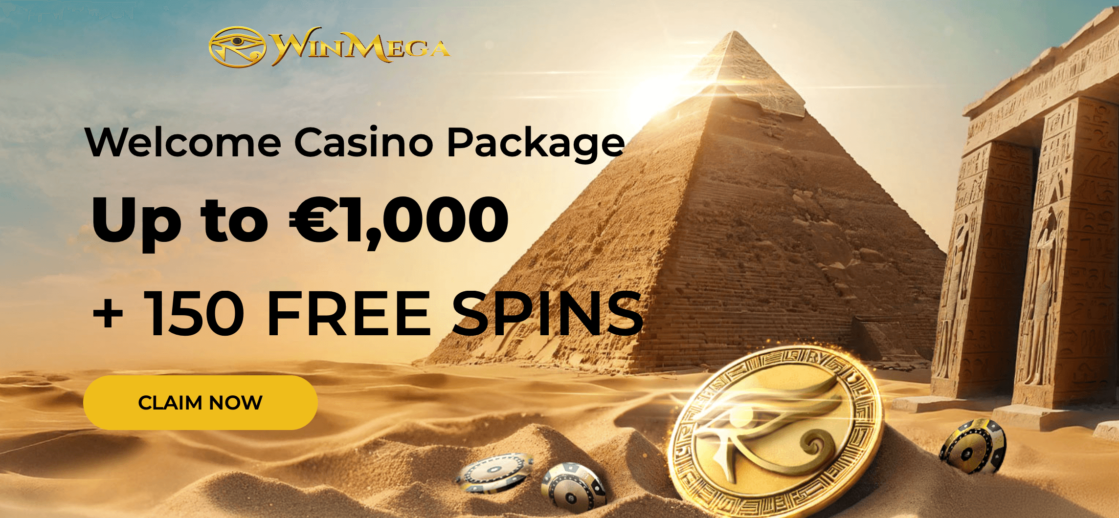 WinMega welcome bonus