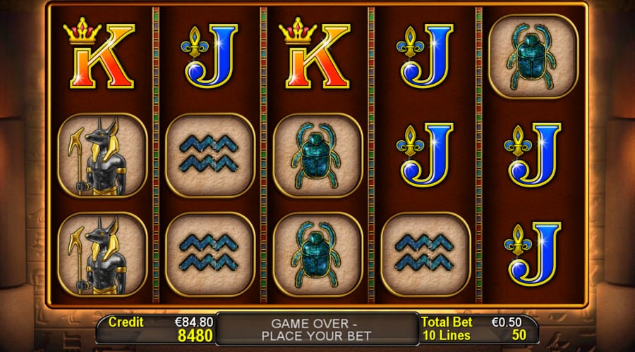 Cash Connection Eye of the Queen slot demo - Greentube