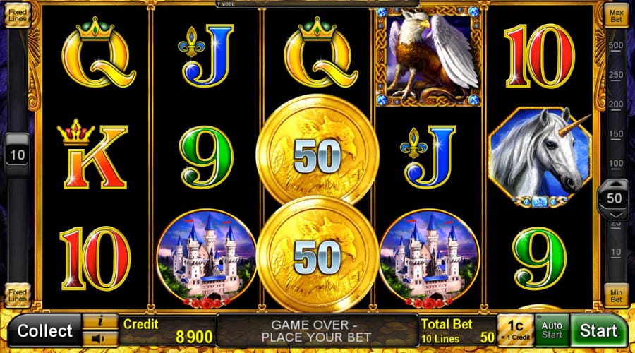 Cash Connection Gryphon's Gold slot demo - Greentube