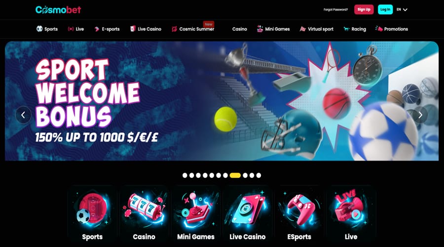 cosmobet sports bonus