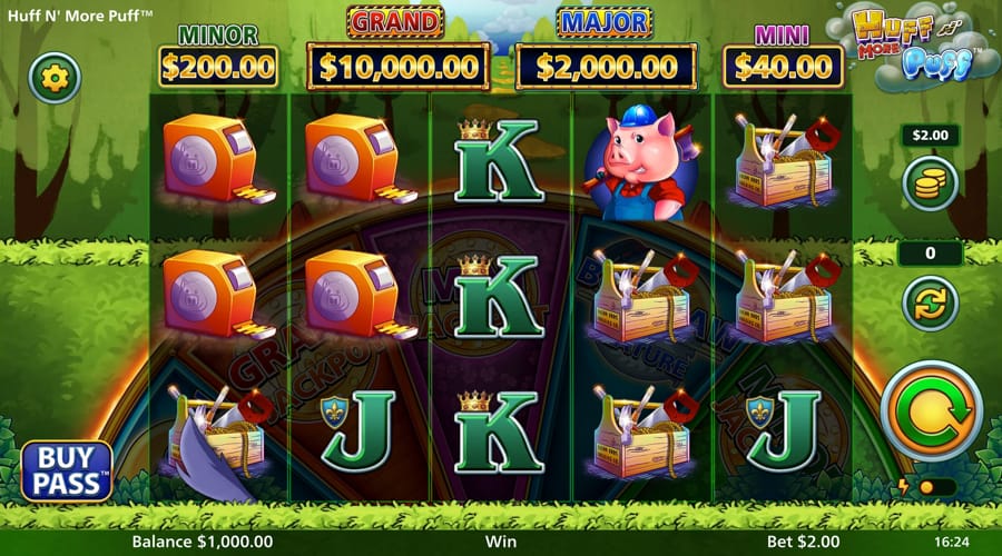 Huff N’ More Puff slot demo - Light & Wonder