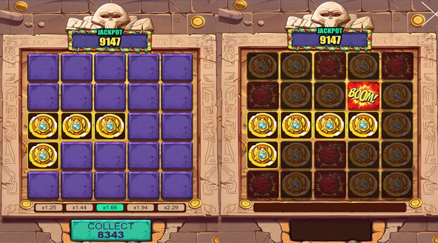 Mummy’s Mines crypto game demo - Belatra Games