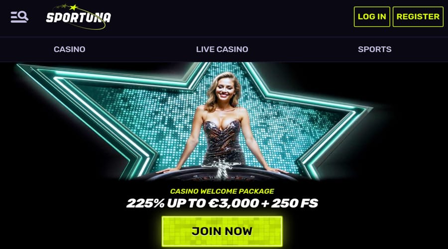 sportuna welcome bonus