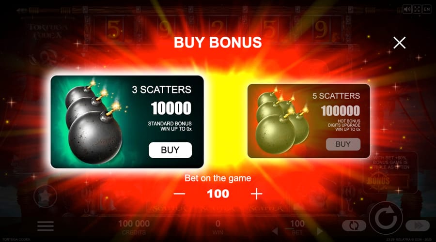 Tortuga Codex buy bonus