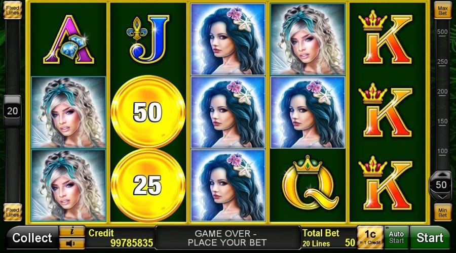 Cash Connection Amazon’s Diamonds slot demo - Greentube