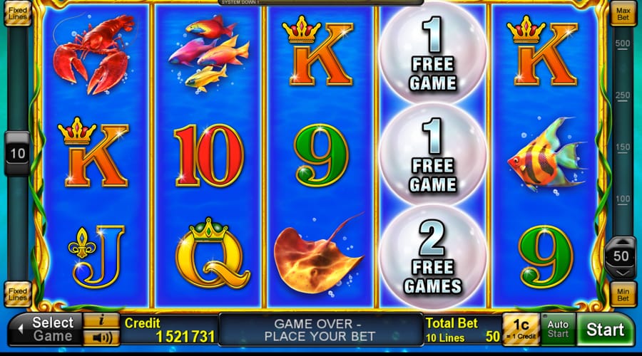 Cash Connection Golden Dolphin’s Pearl slot demo - Greentube