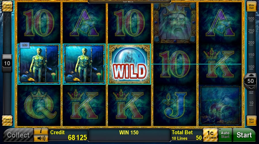 Cash Connection Lord of the Ocean slot demo - Greentube