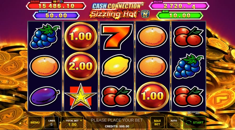 Cash Connection Sizzling Hot slot demo - Greentube