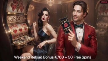 Casinova Weekend Reload Bonus