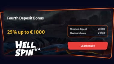 HellSpin 4th Deposit Promo Code