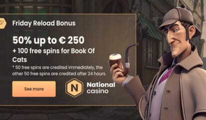 National-Casino Friday Bonus Code