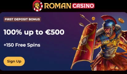 Roman Casino 1st Deposit Bonus