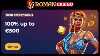 Roman Casino 3rd Deposit Bonus
