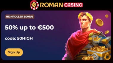 Roman Casino HighRoller Bonus Code
