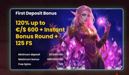 SlotsGem 1st Deposit Bonus