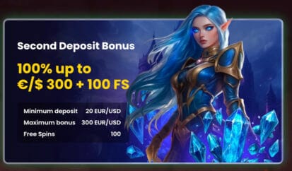 SlotsGem 2nd Deposit Bonus