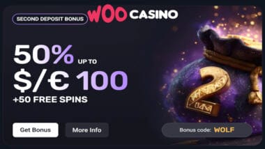 Woo Casino 2nd Deposit Bonus Code