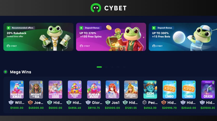 Cybet Freispiele