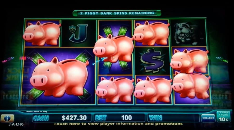 Lock It Link Piggy Bankin slot demo