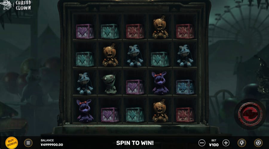 Cursed Clown slot demo