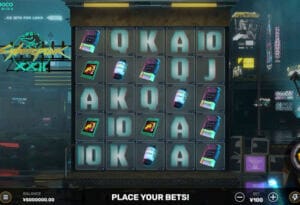 Cyberpunk XXII slot demo