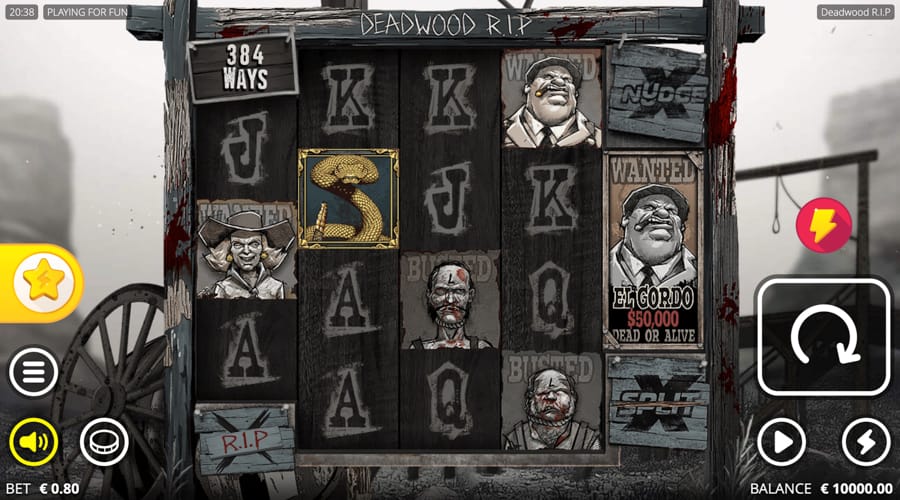 Deadwood R.I.P slot demo