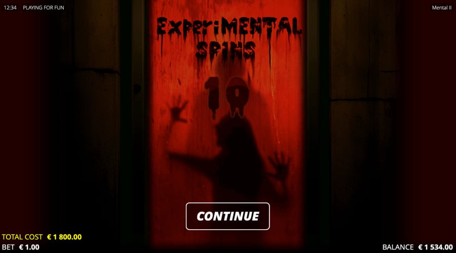 Mental 2 slot free spins