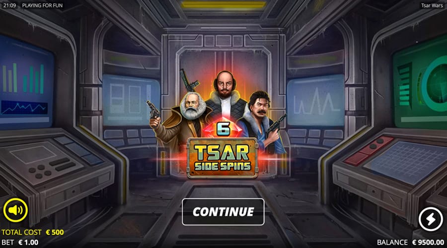 Tsar Wars slot free spins